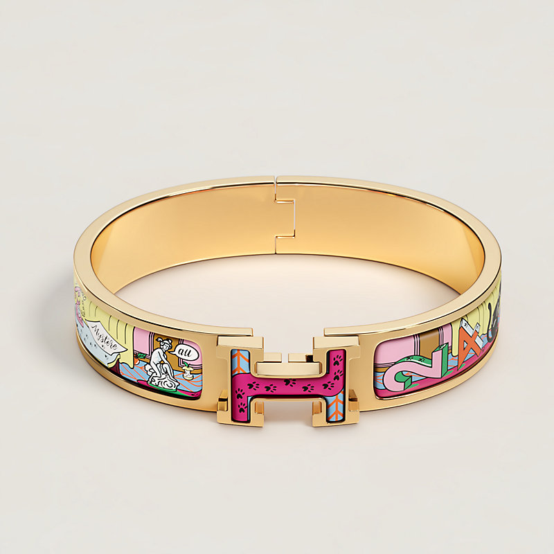 ★HERMES★Bracciale Clic Clac H Mystere au 24 ブレスレット Clic H Mystere au 24 bracelet | Hermès Hong Kong SAR